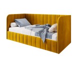Einzelbett 120x200 cm für Kinderzimmer, Polsterbett mit Seitenteilen, Bettkasten und Lattenrost, MARIO SM 05 Einzelbett 120x200 cm für Kinderzimmer, Polsterbett mit Seitenteilen, Bettkasten und Lattenrost, MARIO SM 05