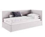 Jugendbett 100x200 cm, Singlebett, Polsterbett mit Lattenrost und Bettkasten, MATEO SM 02 Jugendbett 100x200 cm, Singlebett, Polsterbett mit Lattenrost und Bettkasten, MATEO SM 02