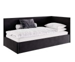Schlafsofa 120x200 cm, Singlebett, Polsterbett mit Lattenrost und Bettkasten, MATEO SM 02 Schlafsofa 120x200 cm, Singlebett, Polsterbett mit Lattenrost und Bettkasten, MATEO SM 02