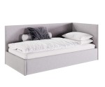 Schlafsofa 120x200 cm, Singlebett, Polsterbett mit Lattenrost und Bettkasten, MATEO SM 02 Schlafsofa 120x200 cm, Singlebett, Polsterbett mit Lattenrost und Bettkasten, MATEO SM 02