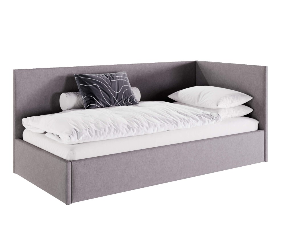 Schlafsofa 120x200 cm, Singlebett, Polsterbett mit Lattenrost und Bettkasten, MATEO SM 02 Schlafsofa 120x200 cm, Singlebett, Polsterbett mit Lattenrost und Bettkasten, MATEO SM 02