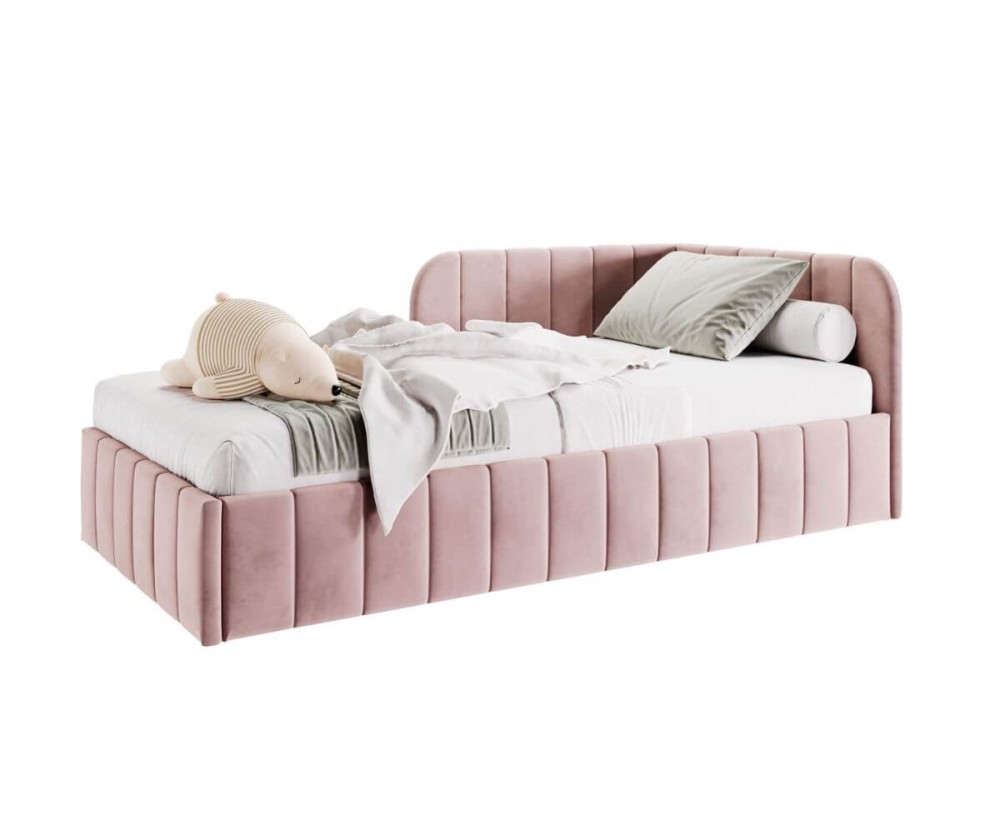 Jugendbett 90x200 cm mit Bettkasten und Lattenrost, Einzelbett für Jugendzimmer, MARIO SM 06 Jugendbett 90x200 cm mit Bettkasten und Lattenrost, Einzelbett für Jugendzimmer, MARIO SM 06