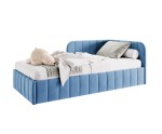 Jugendbett 90x200 cm mit Bettkasten und Lattenrost, Einzelbett für Jugendzimmer, MARIO SM 06 Jugendbett 90x200 cm mit Bettkasten und Lattenrost, Einzelbett für Jugendzimmer, MARIO SM 06
