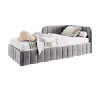 Polsterbett 100x200 cm, Singlebett mit Bettkasten und Lattenrost, Einzelbett für Jugendzimmer, MARIO SM 06 Polsterbett 100x200 cm, Singlebett mit Bettkasten und Lattenrost, Einzelbett für Jugendzimmer, MARIO SM 06