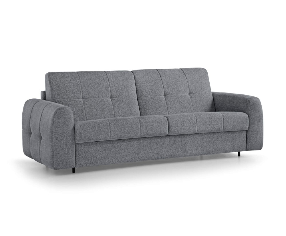 Schlafsofa mit Matratze, Schlaffläche 180x195 cm, Couch mit italienischem Ausziehsystem, FERRO 73