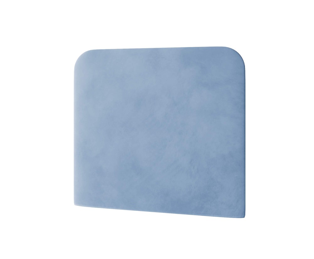 Wandpolster 87x94 cm, abgerundetes Wandpaneel, Wandkissen, Wandschutz INTARO 01