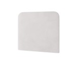 Wandpolster 87x104 cm, abgerundetes Wandpaneel, Wandkissen, Wandschutz INTARO 01