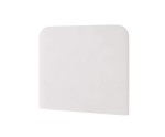 Wandpolster 87x94 cm, abgerundetes Wandpaneel, Wandkissen, Wandschutz, Riviera 21 hellbeige, INTARO 01