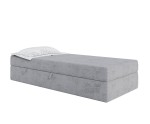 Set mit zwei Hotelbetten 90x200 cm mit Bettkasten, LARA 1M Set mit zwei Hotelbetten 90x200 cm mit Bettkasten, LARA 1M