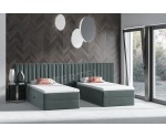 Set mit zwei Hotelbetten 90x200 cm mit Bettkasten, LARA 1M Set mit zwei Hotelbetten 90x200 cm mit Bettkasten, LARA 1M