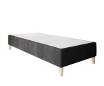 Einzelbett 80x200 cm für Hotelzimmer, Bettgestell ohne Matratze, GRAND 1N