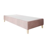Einzelbett 80x200 cm für Hotelzimmer, Bettgestell ohne Matratze, GRAND 1N
