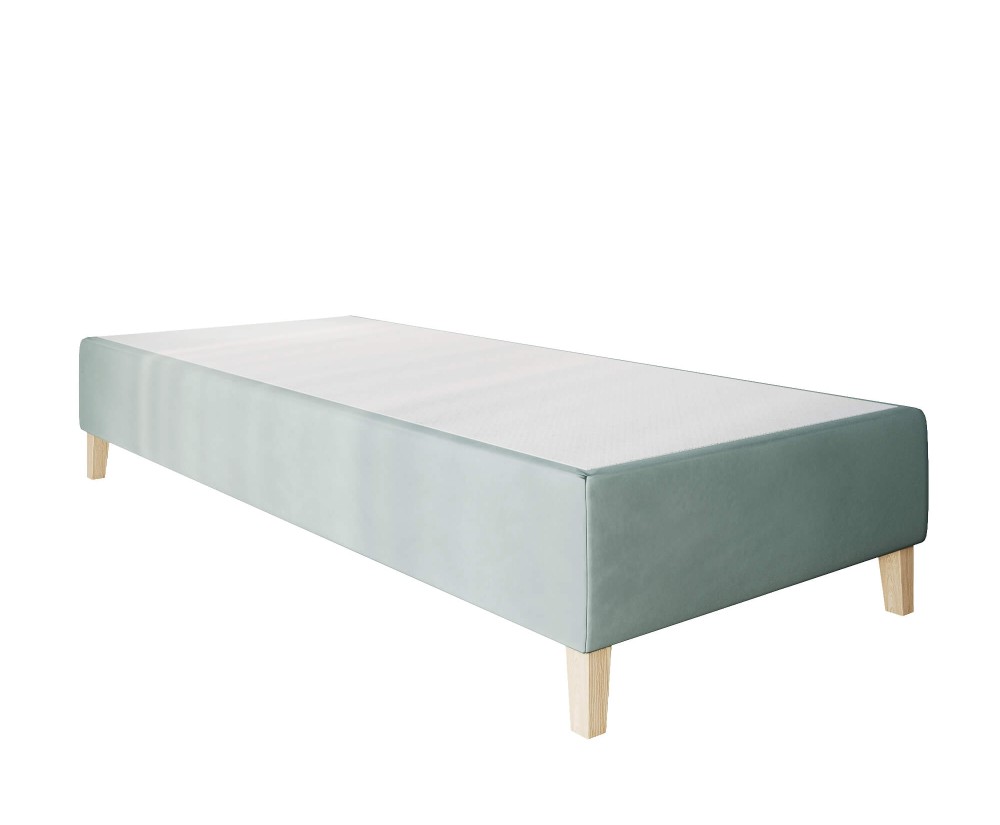 Einzelbett 80x200 cm für Hotelzimmer, Bettgestell ohne Matratze, GRAND 1N