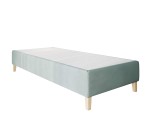 Einzelbett 80x200 cm für Hotelzimmer, Bettgestell ohne Matratze, GRAND 1N