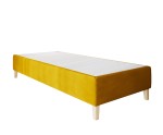 Einzelbett 80x200 cm für Hotelzimmer, Bettgestell ohne Matratze, GRAND 1N