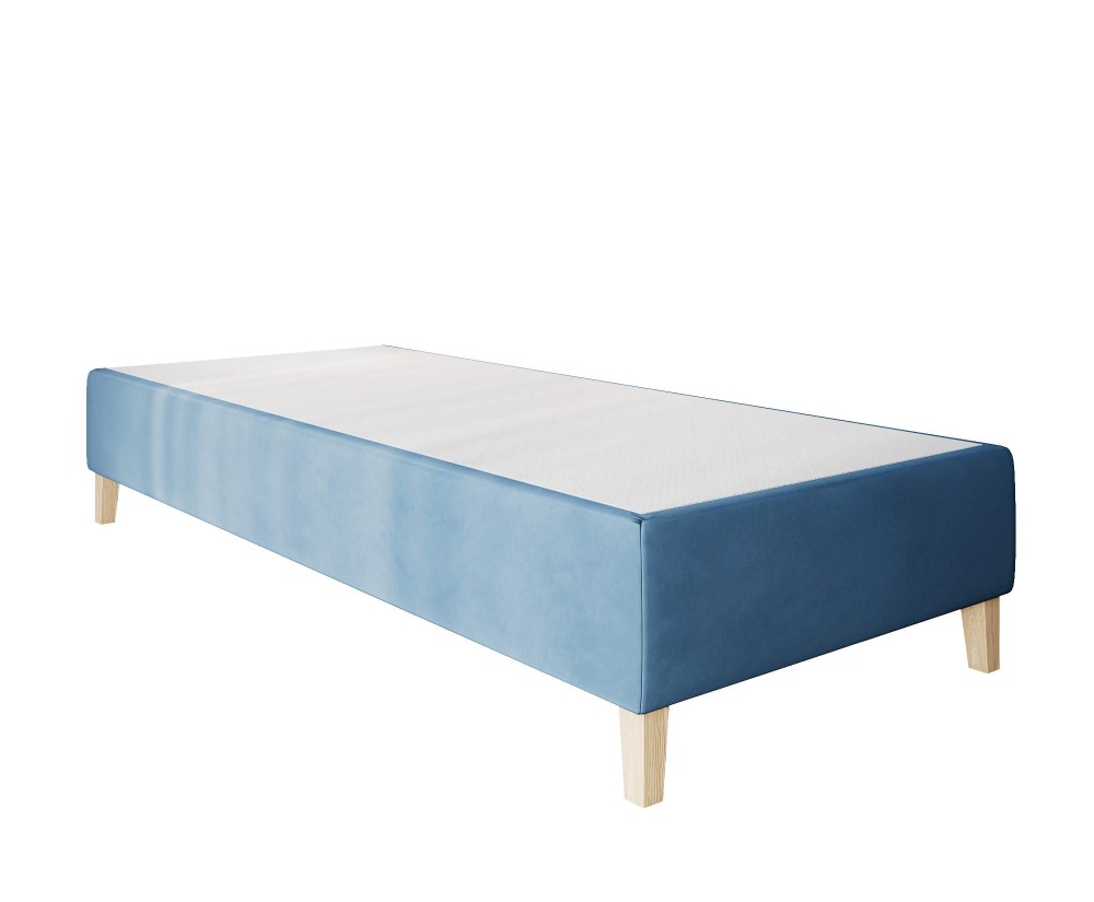 Einzelbett 80x200 cm für Hotelzimmer, Bettgestell ohne Matratze, GRAND 1N