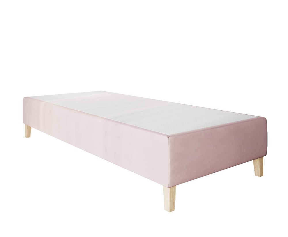 Bettgestell 120x200 cm für Pensionen, Hotelbett, Einzelbett ohne Matratze, GRAND 1N