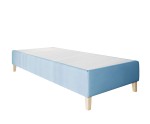 Bettgestell 120x200 cm für Pensionen, Hotelbett, Einzelbett ohne Matratze, GRAND 1N