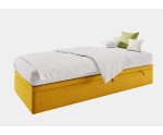Jugendbett 80x200 cm mit Bettkasten, Hotelbett, Polsterbett HUGO 1R Jugendbett 80x200 cm mit Bettkasten, Hotelbett, Polsterbett HUGO 1R