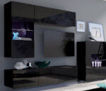 Czarne meblościanki