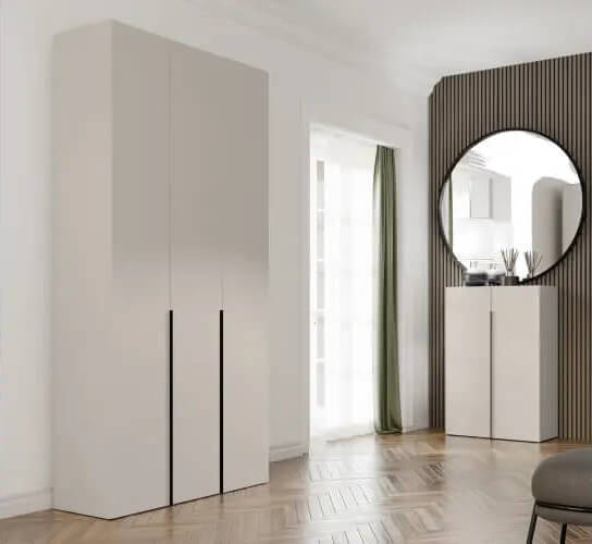 KABO Kleiderschrank für ein kleines Schlafzimmer