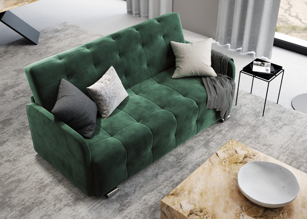 3-Sitzer-Sofa mit Schlaffunktion und Bettkasten, PRIMA
